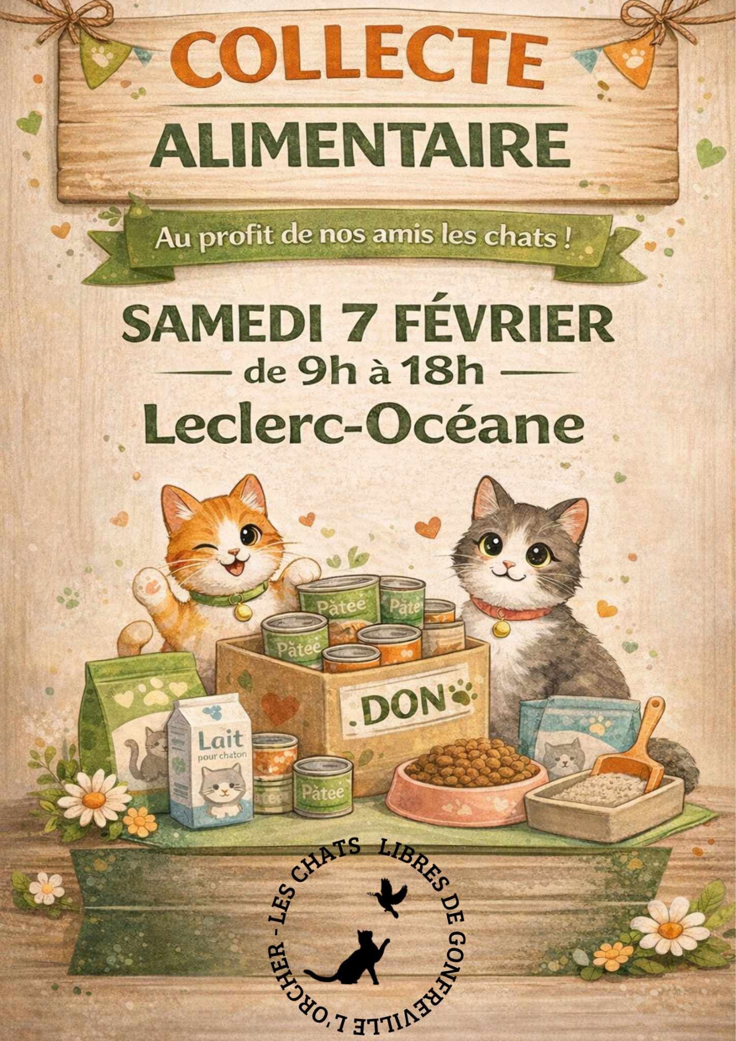 Collecte le samedi 7 février 2026