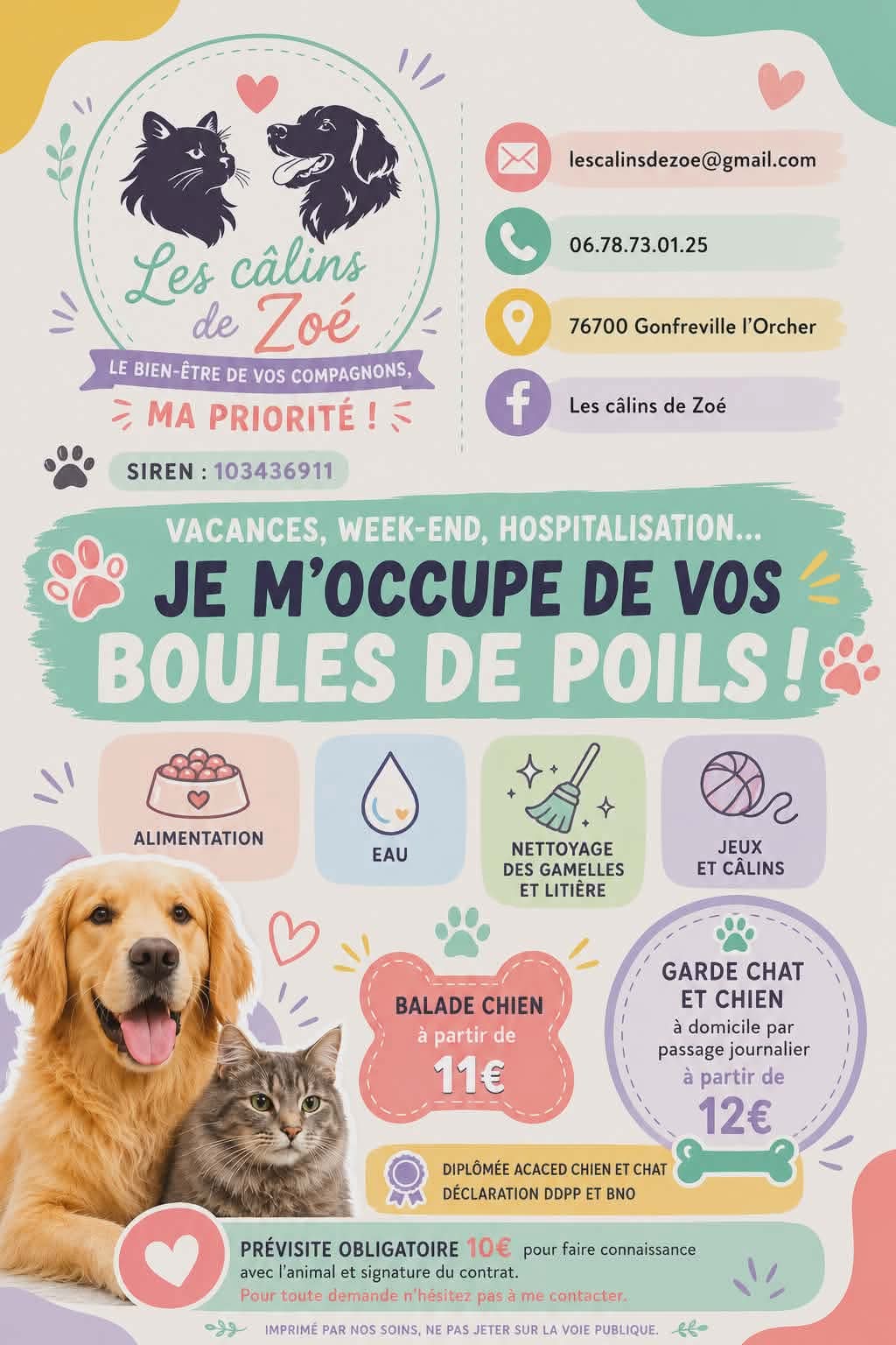 Les calins de zoe